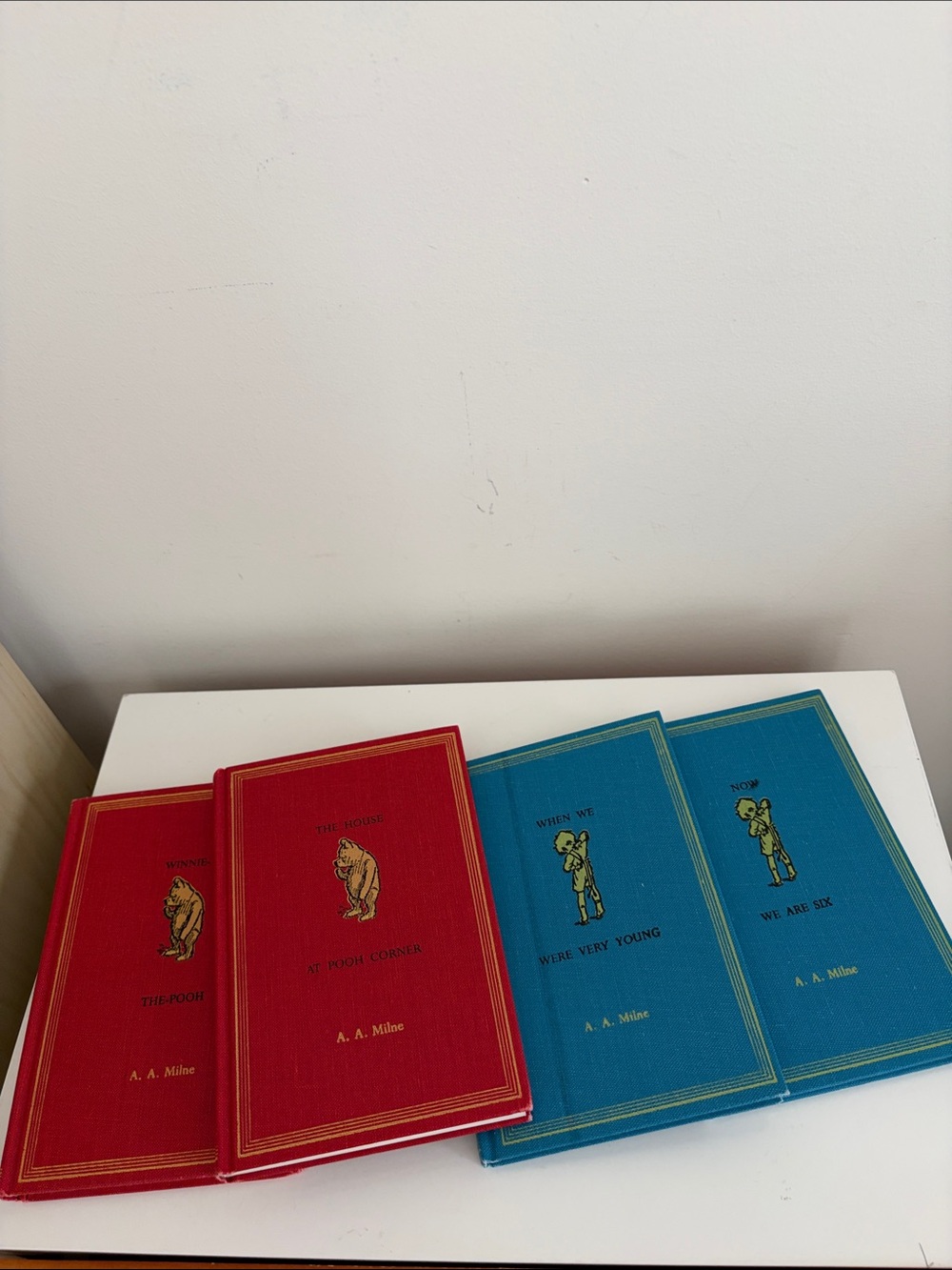 Classic Hardcover Winnie the Pooh Book Set